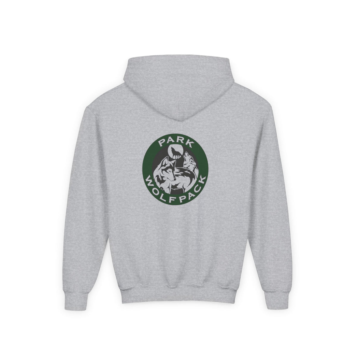 Park Cottage Grove Wolf Pack Hoodie - with Logo on Back