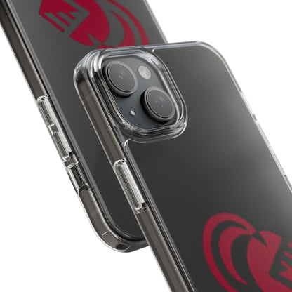 Irondale Knights Shield Clear Phone Case - Durable Protection with Bold Design