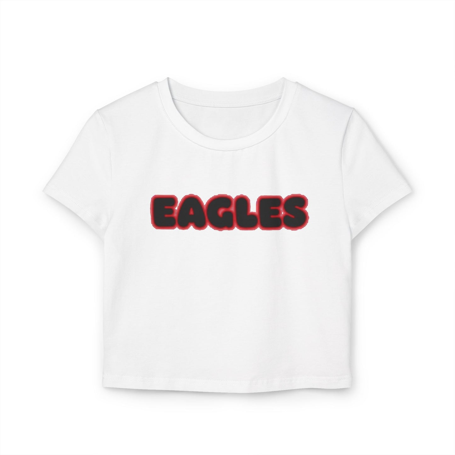 Eden Prairie Eagles Women’s Baby Tee - Retro Graphic Top for Casual Vibes