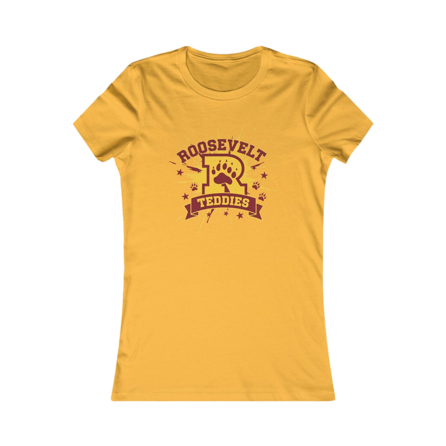 Minneapolis Roosevelt Teddies Stylish Women's Favorite Tee  - Casual Comfort for School & Everyday Wear