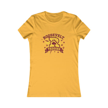 Minneapolis Roosevelt Teddies Stylish Women's Favorite Tee  - Casual Comfort for School & Everyday Wear