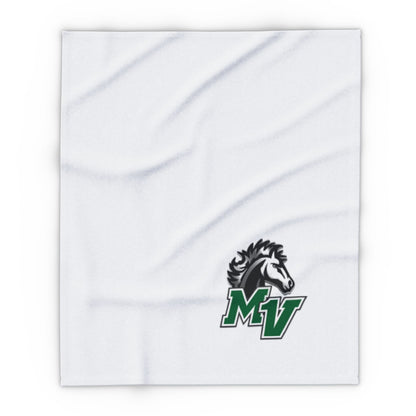 Mounds View Mustangs Arctic Fleece Blanket