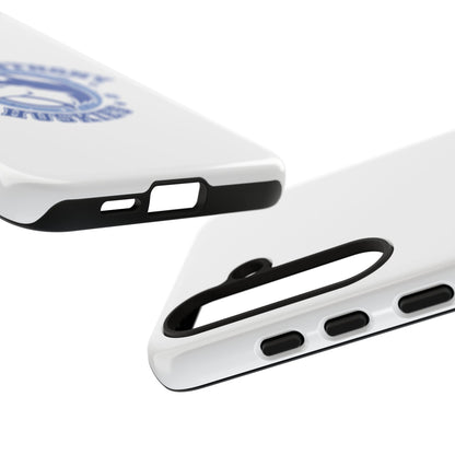 Saint Anthony Huskies Tough Phone Case — Protective White Phone Cover with Husky Logo