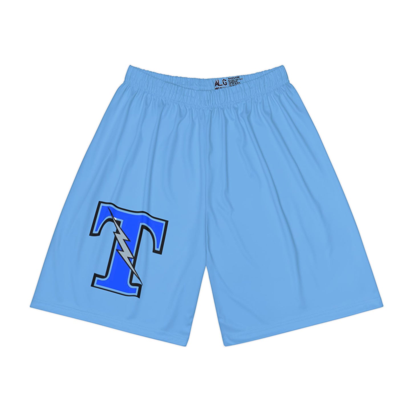 Tartan Titans Light Blue Men's Sports Shorts