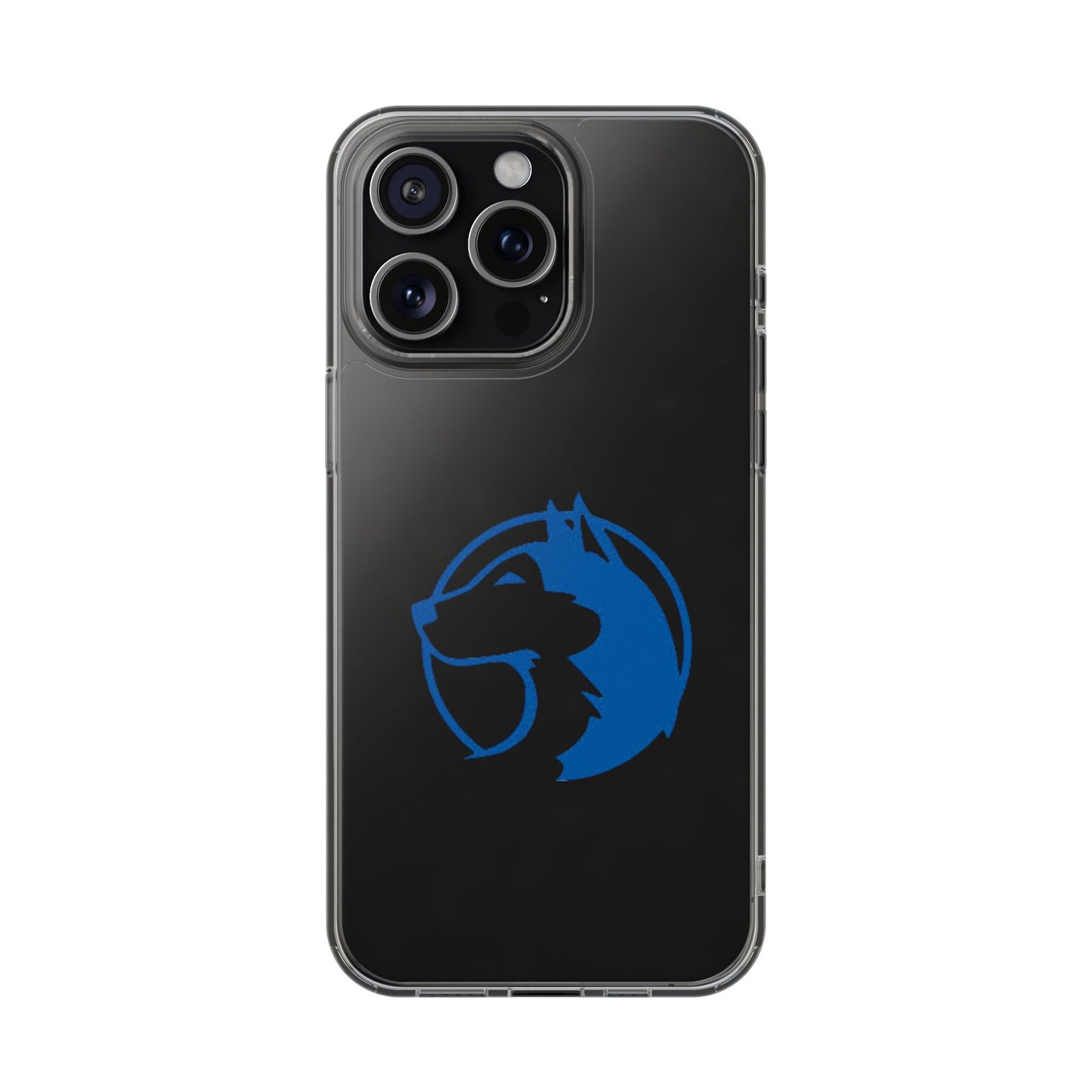 Saint Anthony Huskies Clear Phone Case