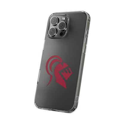 Irondale Knights Shield Clear Phone Case - Durable Protection with Bold Design