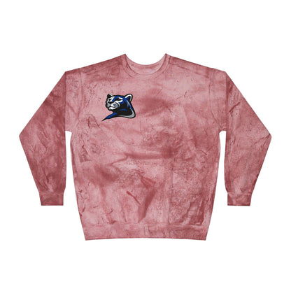 Rogers Royals Color Blast Crewneck Sweatshirt for a Vibrant Vibe, Unisex Tie-Dye Fashion