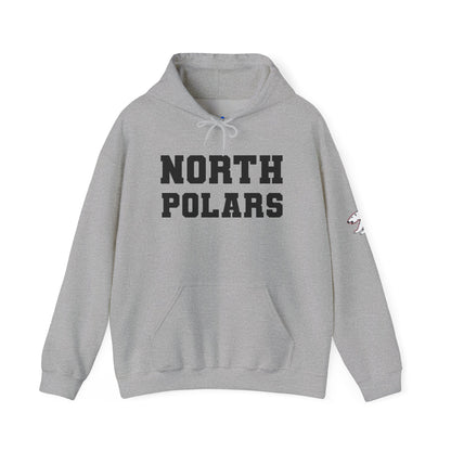 North Saint Paul Polars Ironman Hoodie — Classic School Logo Pullover