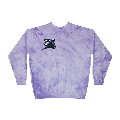 Rogers Royals Color Blast Crewneck Sweatshirt for a Vibrant Vibe, Unisex Tie-Dye Fashion