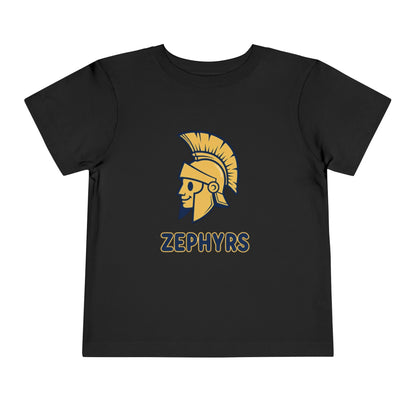 Mahtomedi Zephyrs Toddler Short Sleeve Tee - Cool T-Shirt for Young Fans