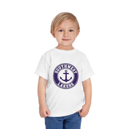 Minneapolis Southwest Lakers Toddler Tee - Cute Nautical Design for Little Fans