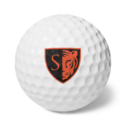 Minneapolis South Tigers Golf Balls - 6-Pack - Perfect for Gifts or Golf Events
