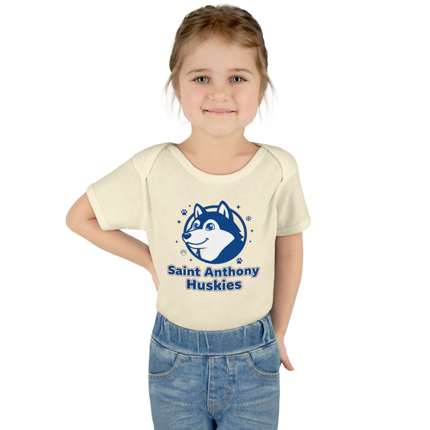 Saint Anthony Huskies Onesie