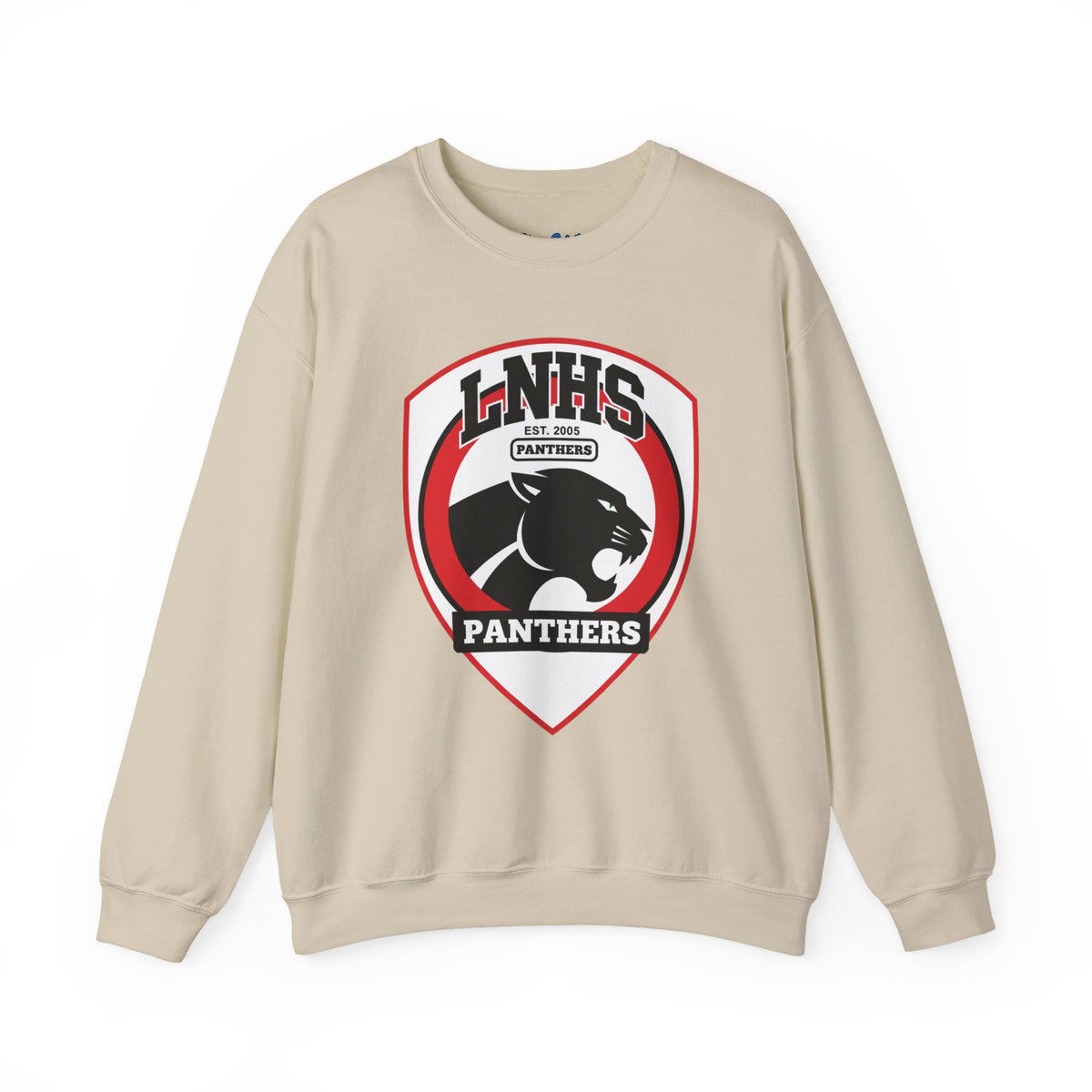 Lakeville North High School Panthers Logo Crewneck Sweatshirt