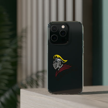 Clear Phone Case with Harding Logo