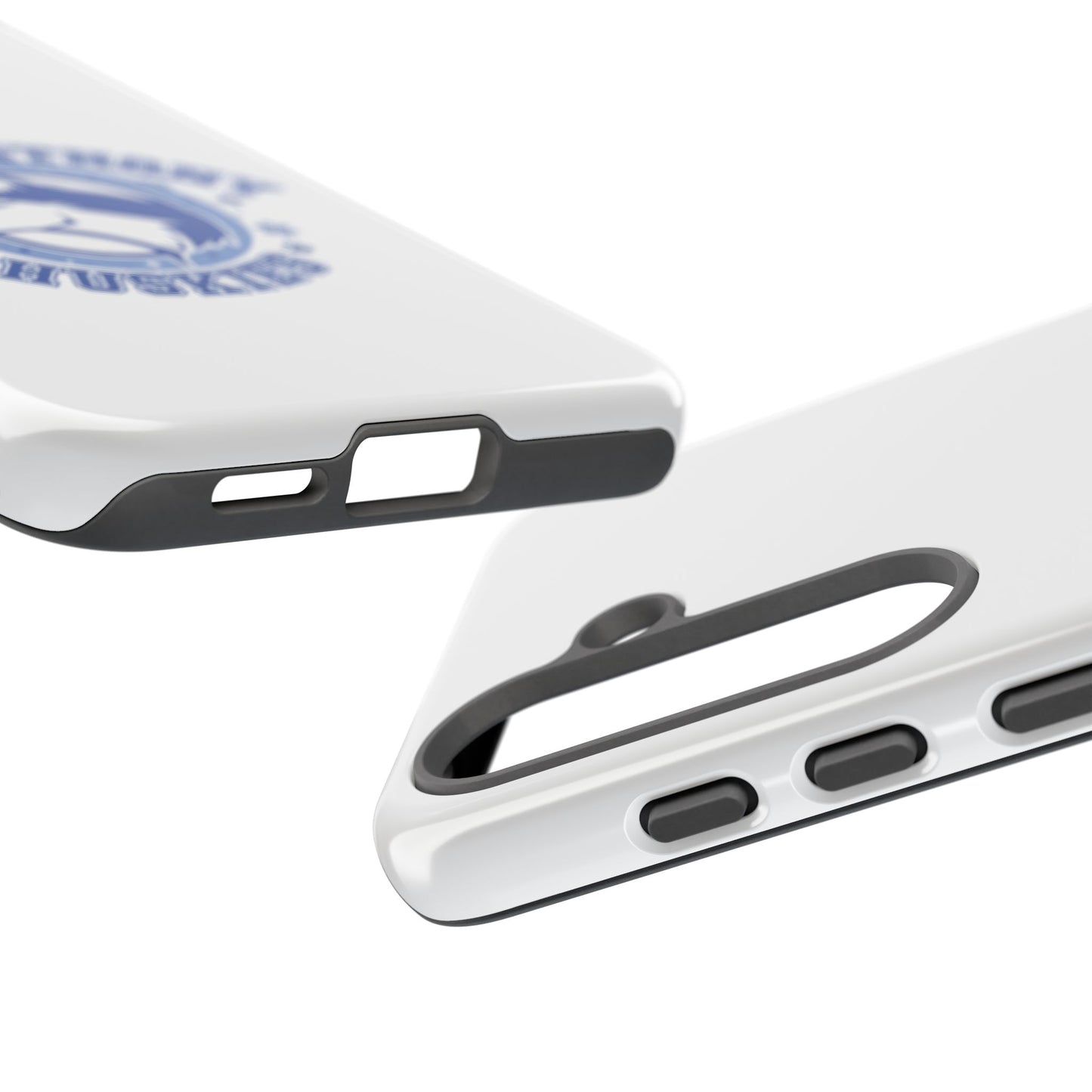 Saint Anthony Huskies Tough Phone Case — Protective White Phone Cover with Husky Logo