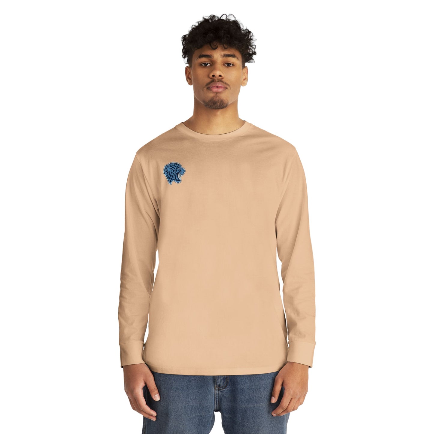 Bloomington Jefferson Jaguars Casual Long Sleeve Crewneck Tee - Perfect for Everyday Wear