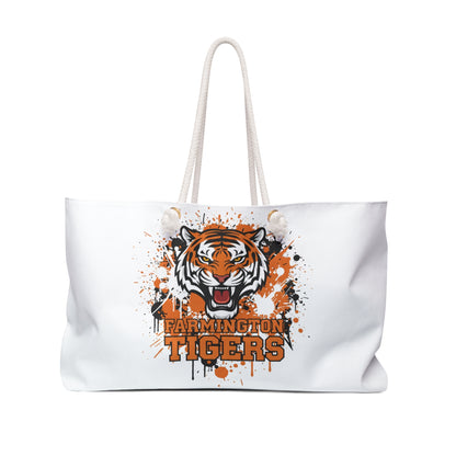 Farmington Tigers Splash Weekender Bag — Stylish Travel Tote for Adventurers