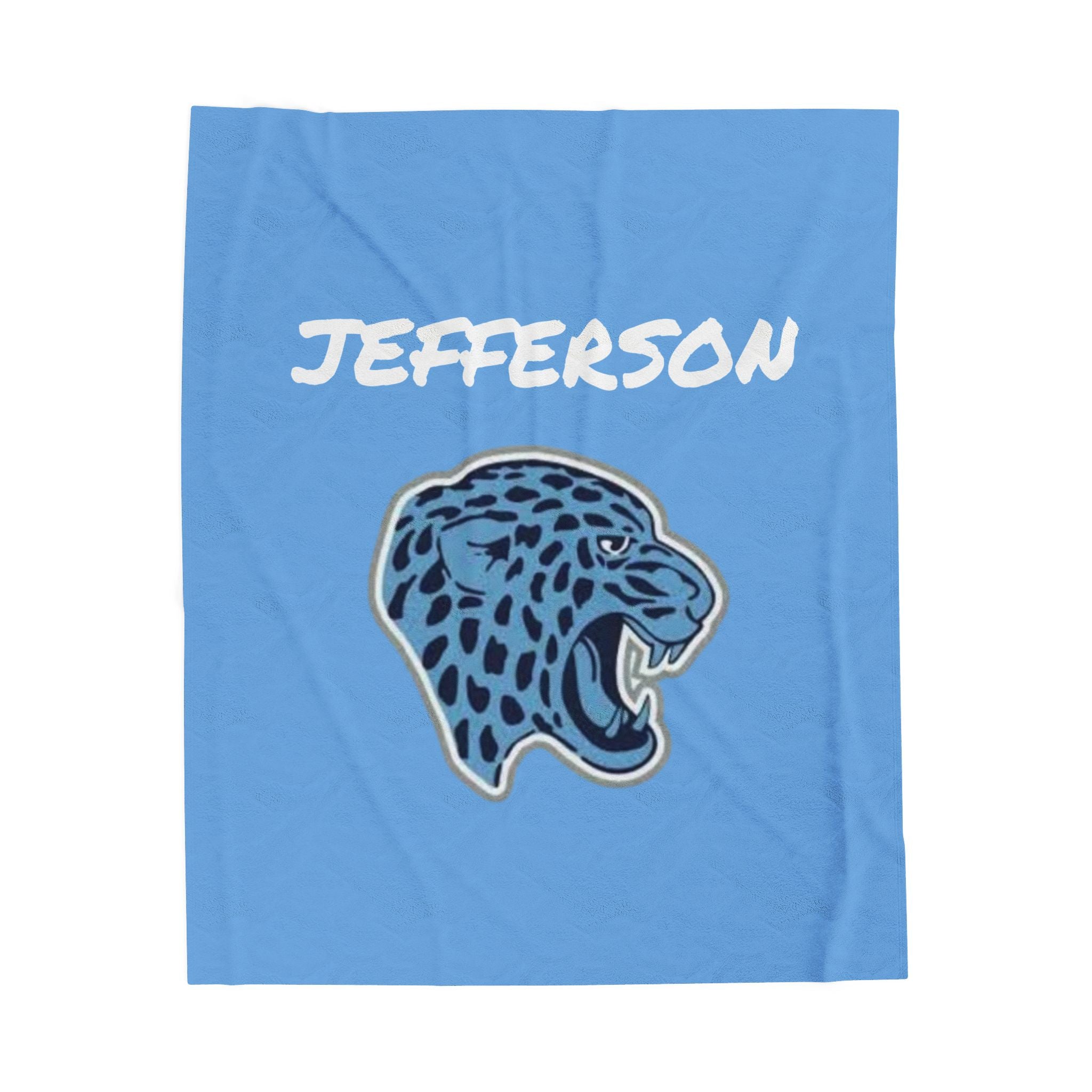Bloomington Jefferson Jaguars Cozy Velveteen Plush Blanket - Perfect for Relaxation and Home Decor