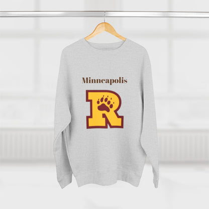 Minneapolis Roosevelt Teddies Unisex Crewneck Sweatshirt | Cozy School Spirit Apparel