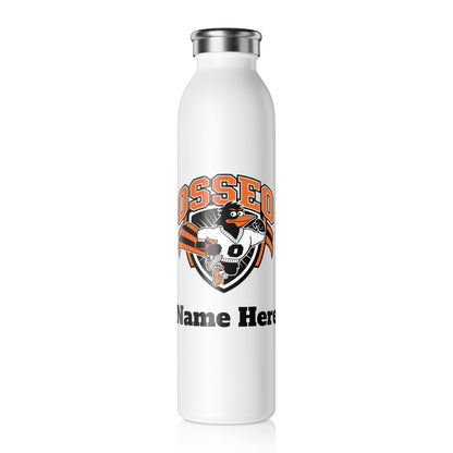 Osseo Orioles Slim Water Bottle —  Stainless Insulated Bottle