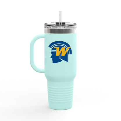 Wayzata Trojans 40oz Insulated Travel Mug - Perfect for Sports Fans & Daily Adventures!