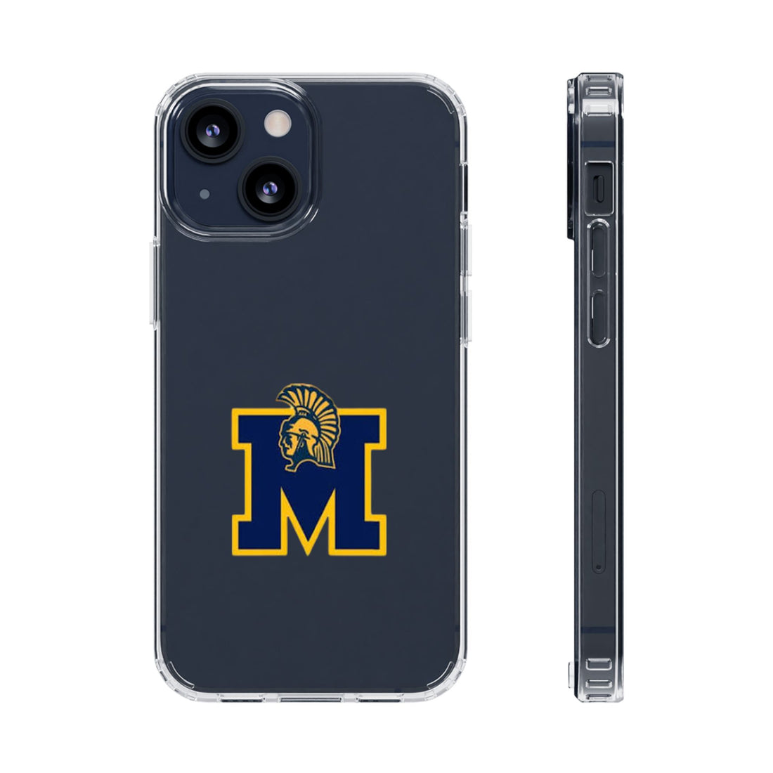 Mahtomedi Zephyrs Clear Phone Case with Bold Logo - Perfect for School Events and Graduation