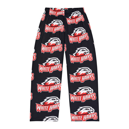 Mound Westonka White Hawks Men's Pajama Pants - Cozy Graphic Lounge Wear for Relaxation