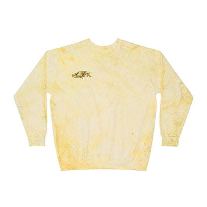 Bloomington Kennedy Eagles Color Blast Crewneck Sweatshirt for a Vibrant Vibe, Unisex Tie-Dye Fashion