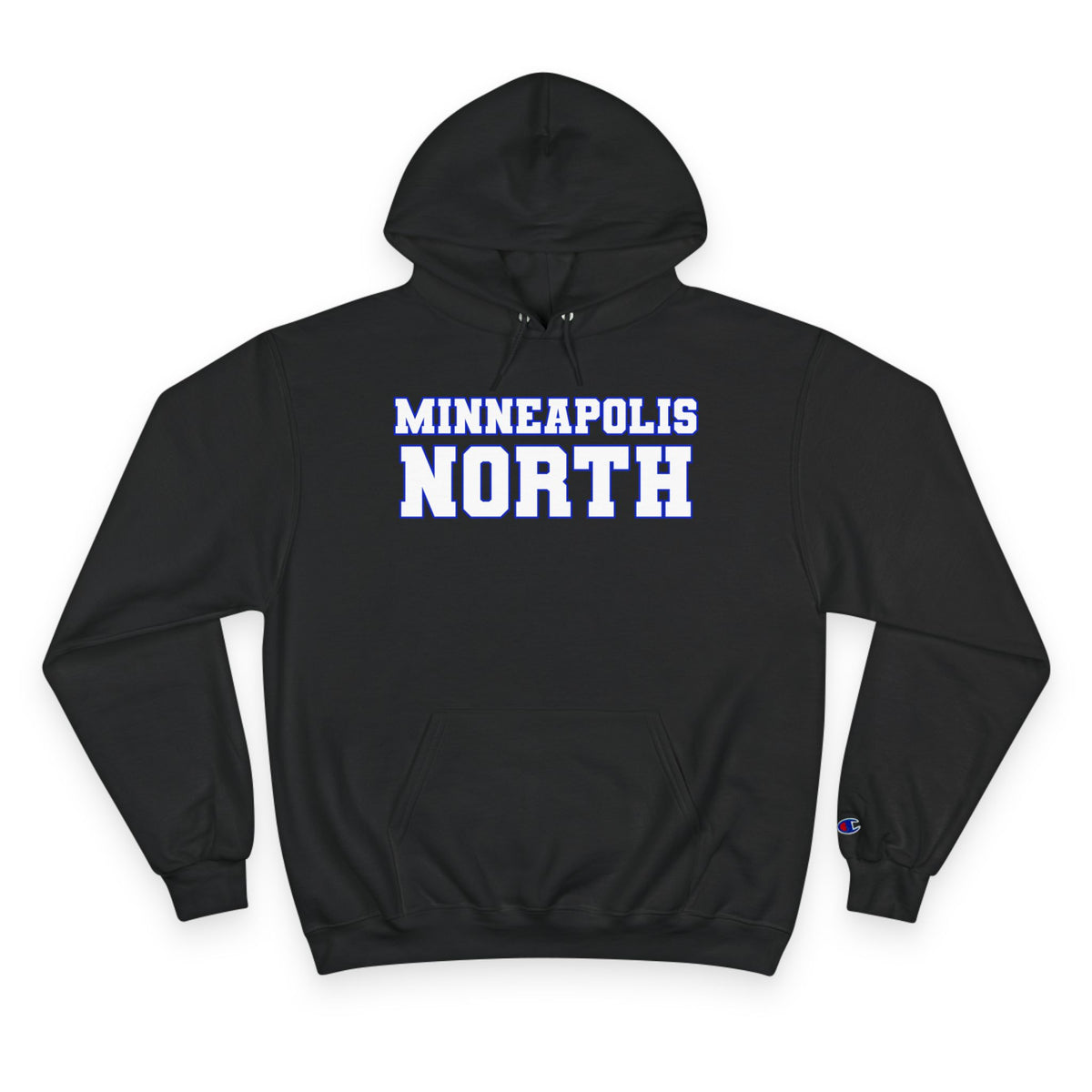 Minneapolis North Champion Hoodie — Retro Collegiate Pullover