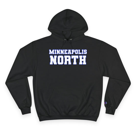 Minneapolis North Champion Hoodie — Retro Collegiate Pullover