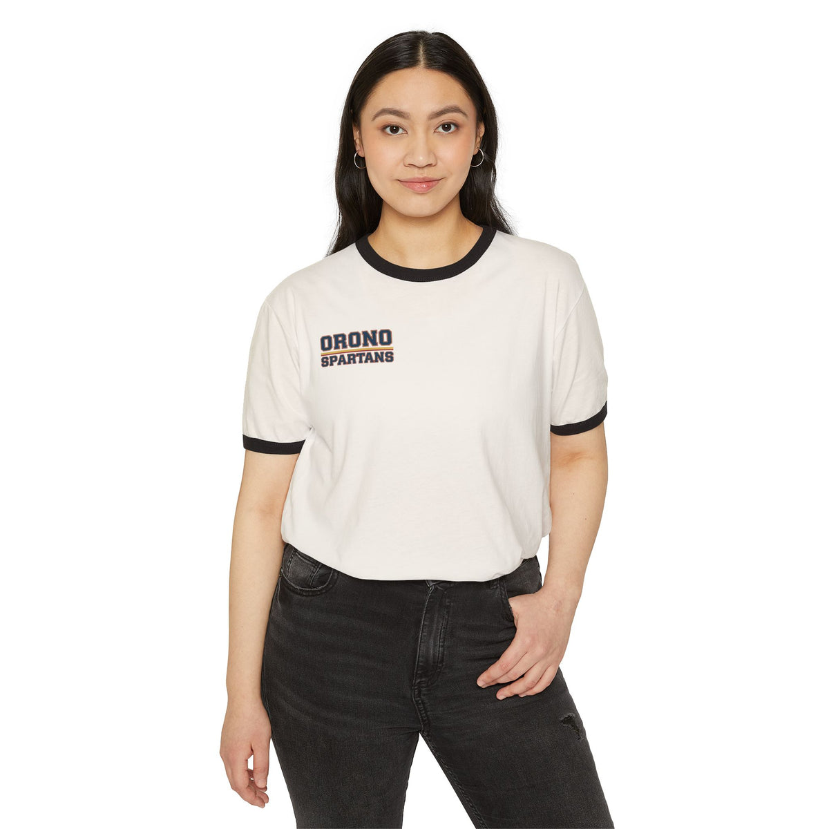Orono Spartans Ringer Tee