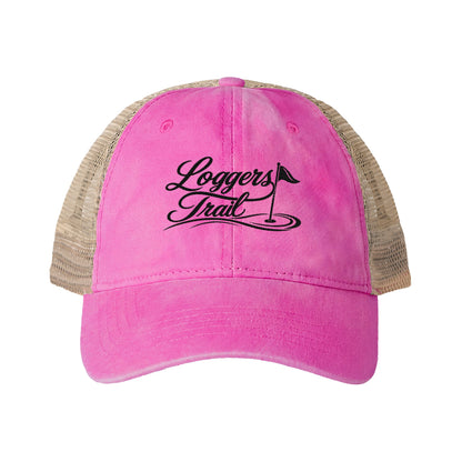 Women's Washed Mesh-Back Cap