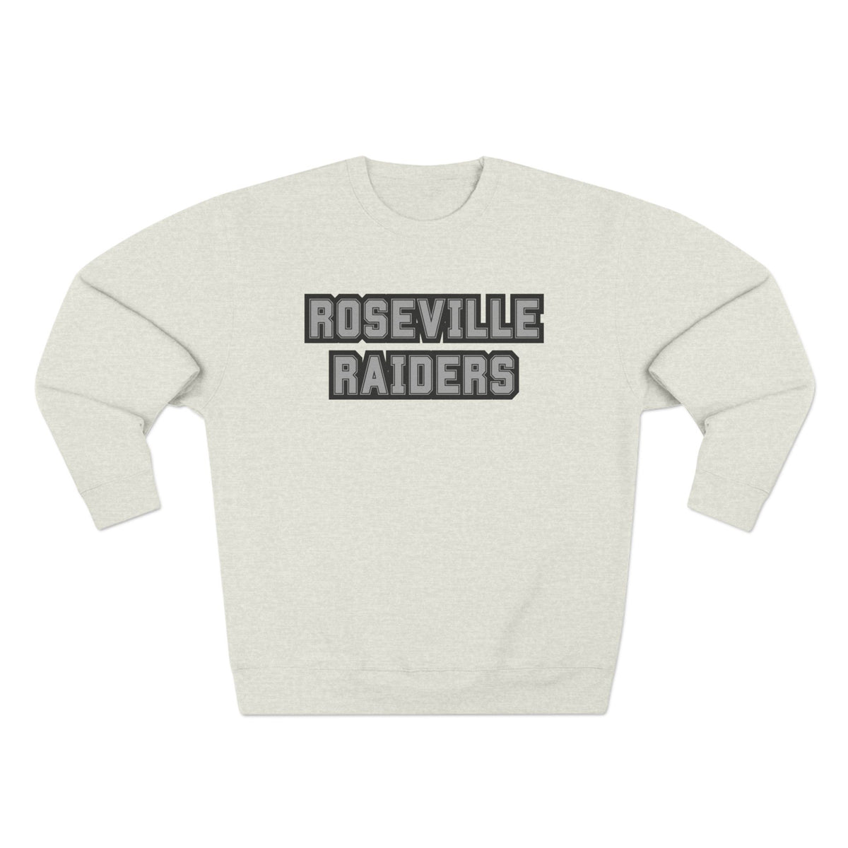 Roseville Raiders Unisex Crewneck Sweatshirt with Minimalist Design