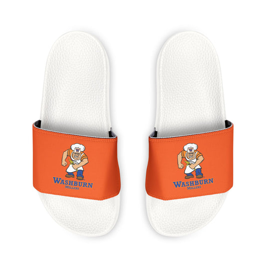 Minneapolis Washburn Millers Men's Sandals - Comfortable Removable-Strap Slides for Summer