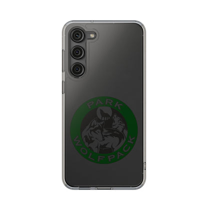 Custom Clear Phone Case - Park Wolfpack Design