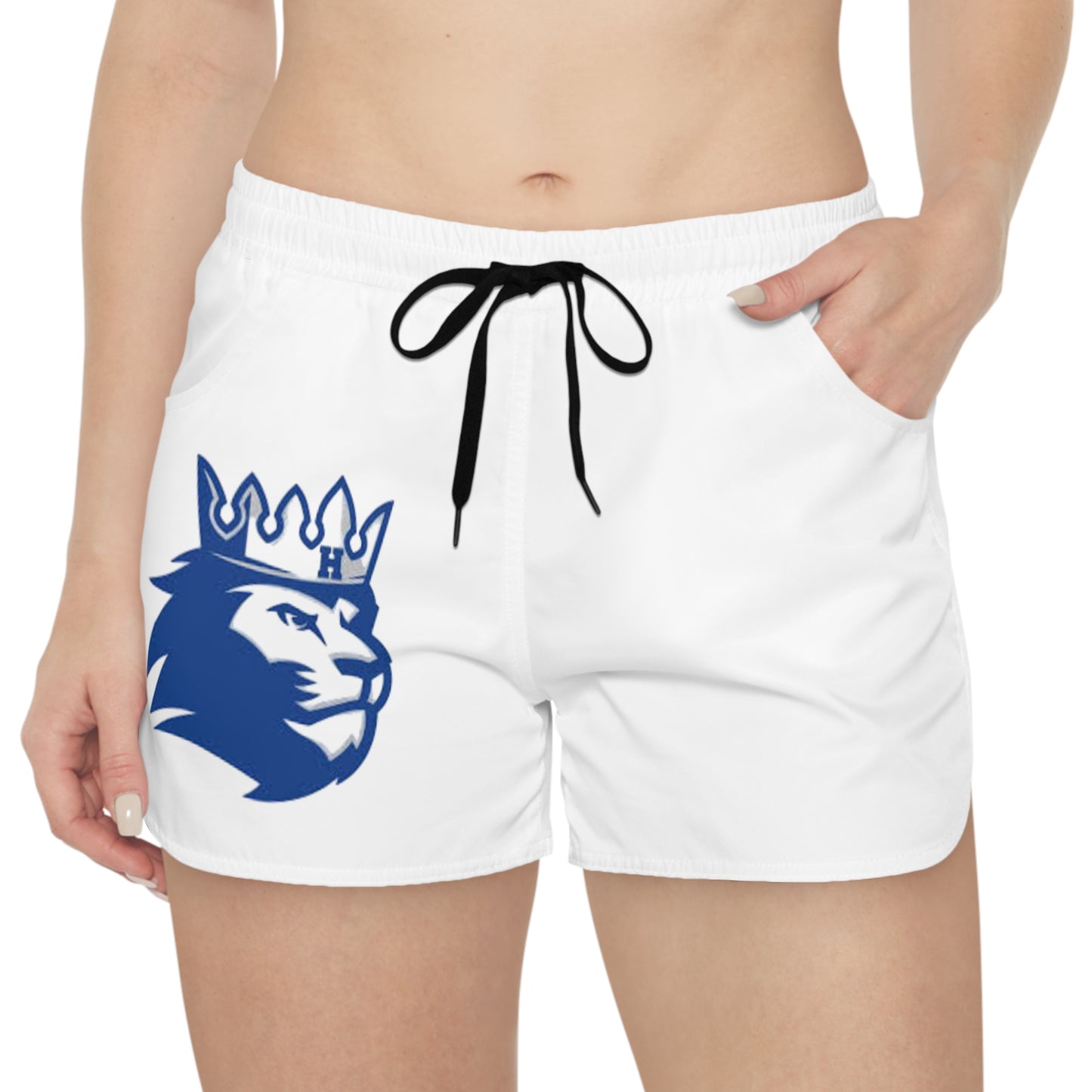 Hopkins Royals Women's White Casual Shorts