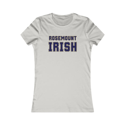Rosemount Irish Varsity Women's Favorite Tee  - Casual Comfort for School & Everyday Wear