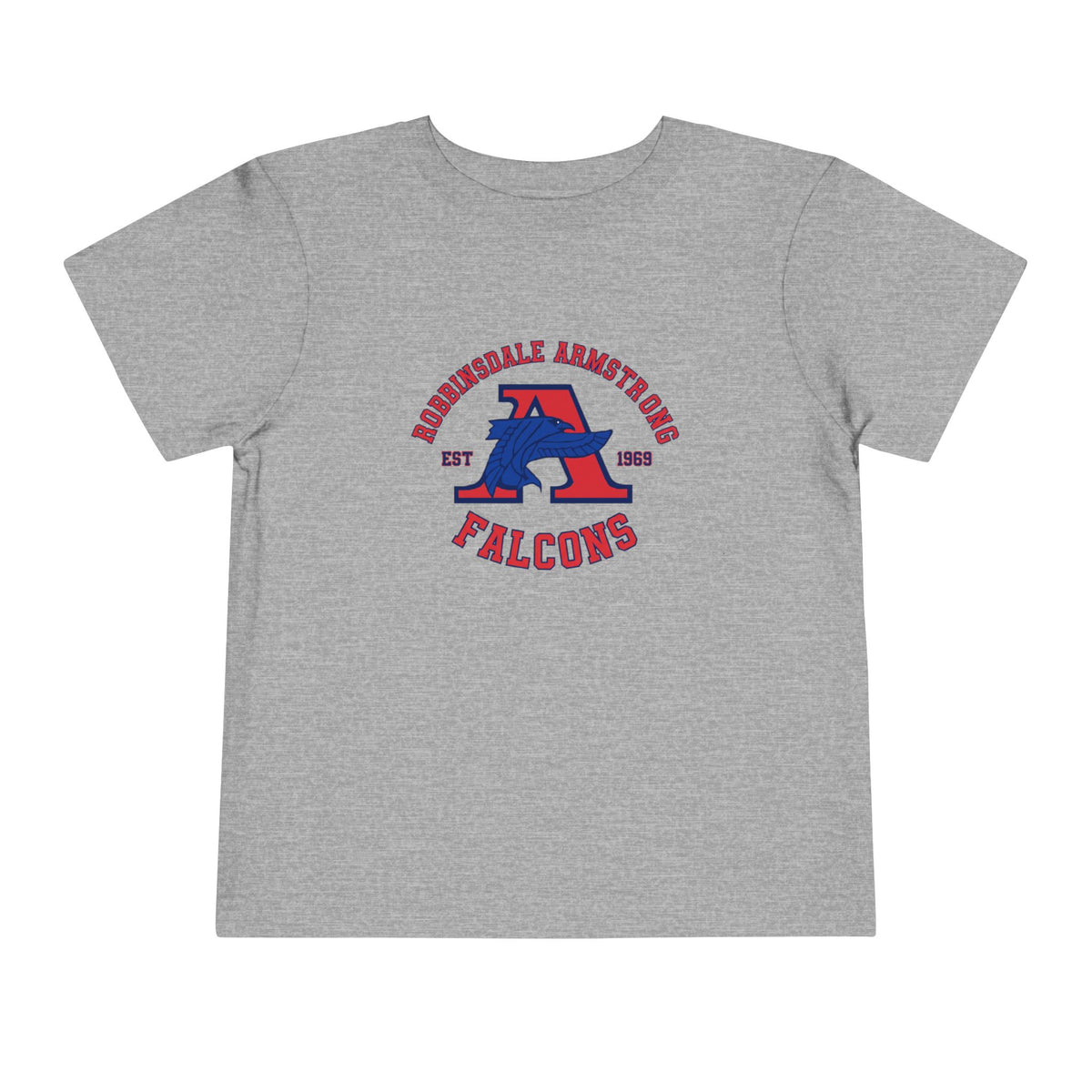 Armstrong Falcons Toddler Tee — Retro School Mascot Short Sleeve