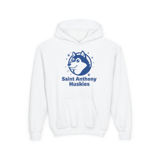 Saint Anthony Huskies Youth Heavy Blend Hooded Sweatshirt