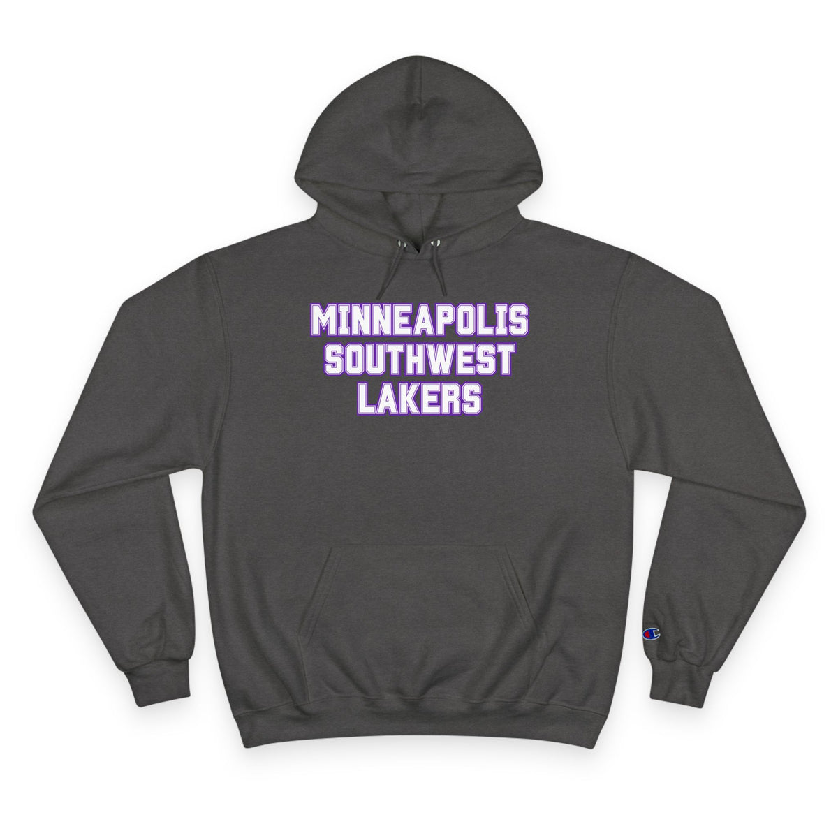 Minneapolis Southwest Lakers Champion Hoodie — Retro Collegiate Pullover