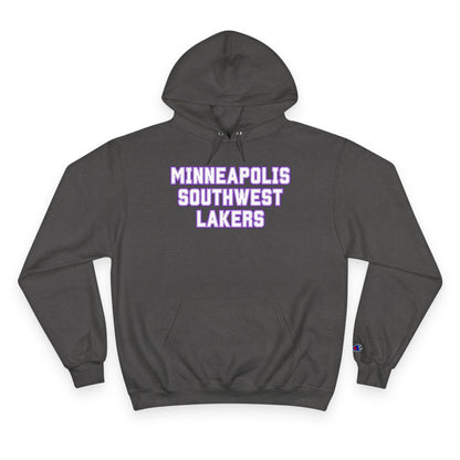 Minneapolis Southwest Lakers Champion Hoodie — Retro Collegiate Pullover