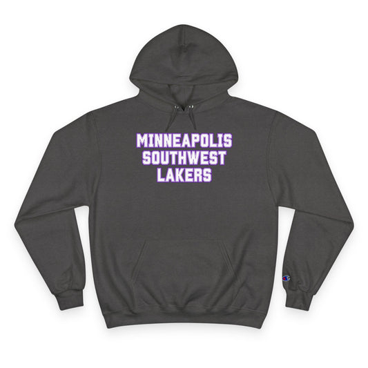 Minneapolis Southwest Lakers Champion Hoodie — Retro Collegiate Pullover