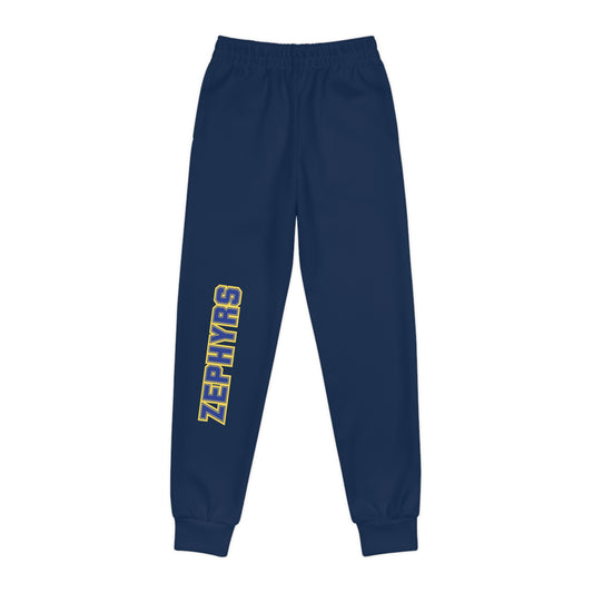 Youth Joggers — Mahtomedi Zephyrs Team Logo Athletic Pants