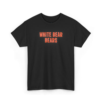 White Bear Bears Glitter Sparkle Graphic Tee