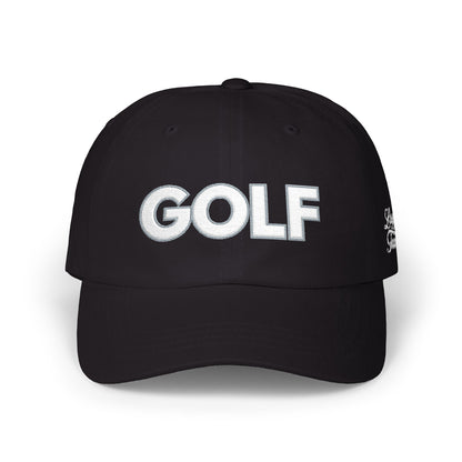 Loggers Trail 'GOLF' Cap — Vintage Fuzzy Lettering