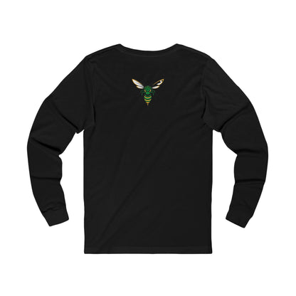 Edina Hornets "E" Long Sleeve Tee with Green Hornet