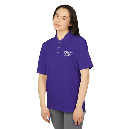 Performance Polo — 'Legacy Lives' Embroidered Chest Golf Shirt