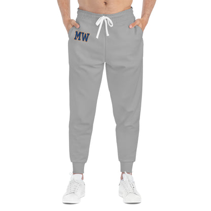 Comfortable Minneapolis Washburn Millers Grey Athletic Joggers - Perfect for Workouts & Relaxation