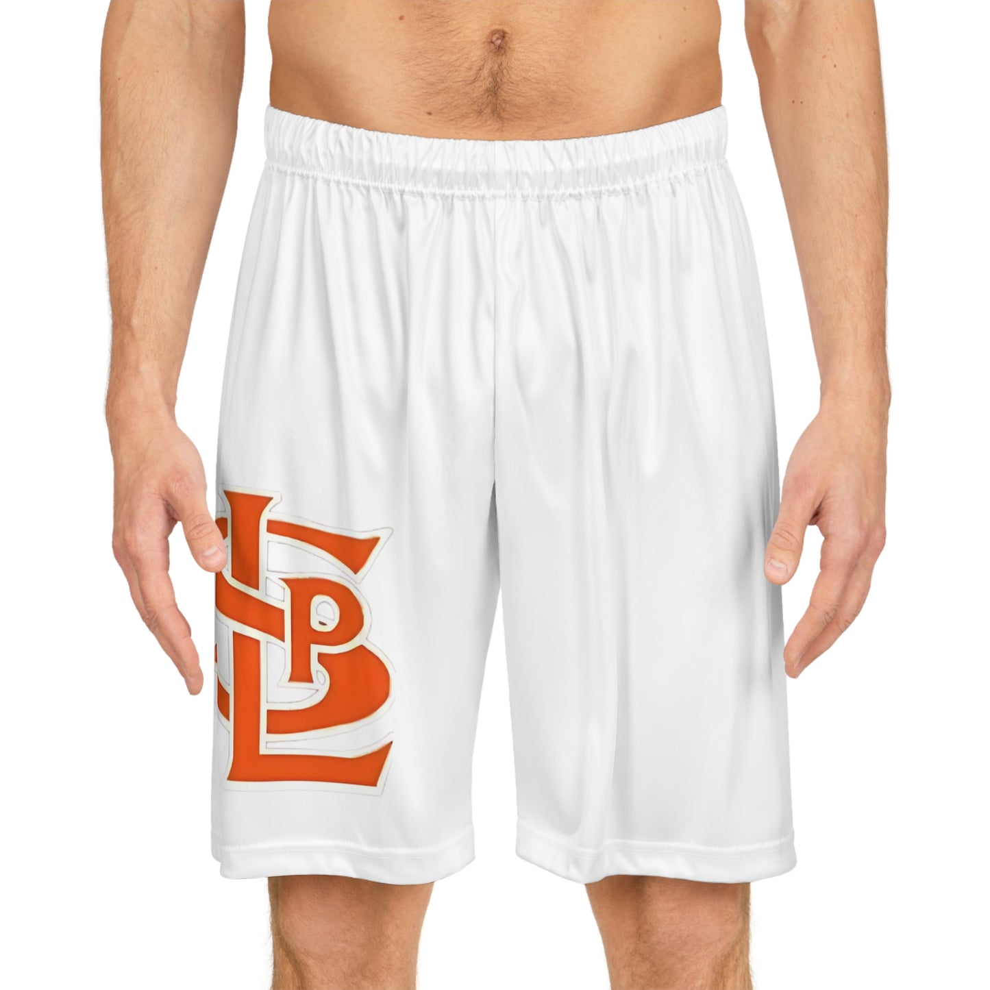 Saint Louis Park Orioles White Basketball Shorts for Sports Enthusiasts